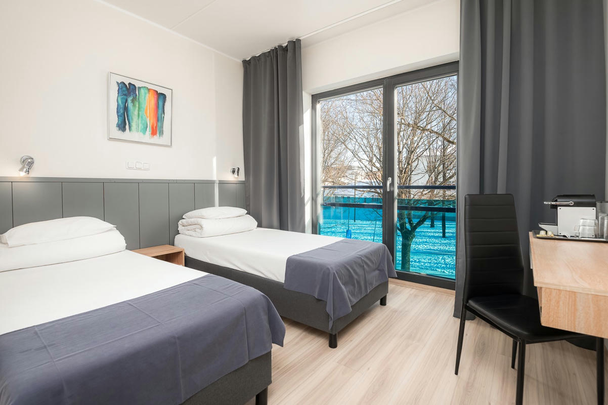 Kaheinimese tuba 2 eraldi voodit