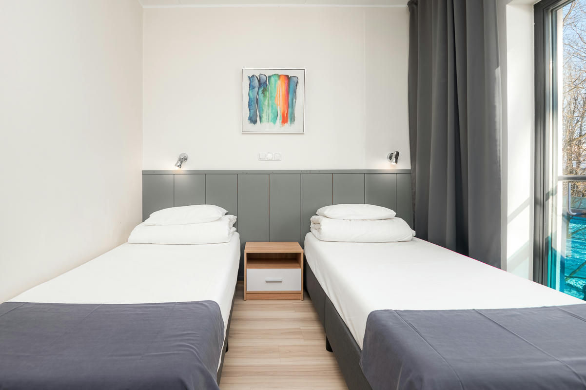 Kaheinimese tuba 2 eraldi voodit